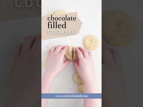 Easy Chocolate Filled Cookies