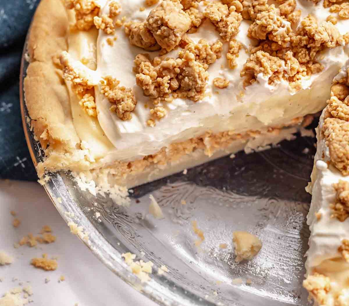 Amish Peanut Butter Cream Pie