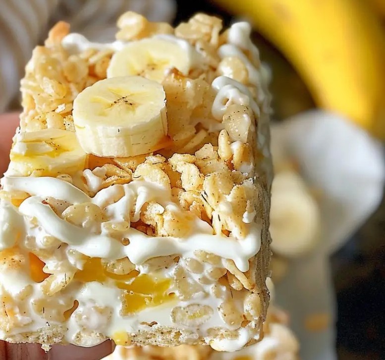 Banana Pudding Rice Krispies