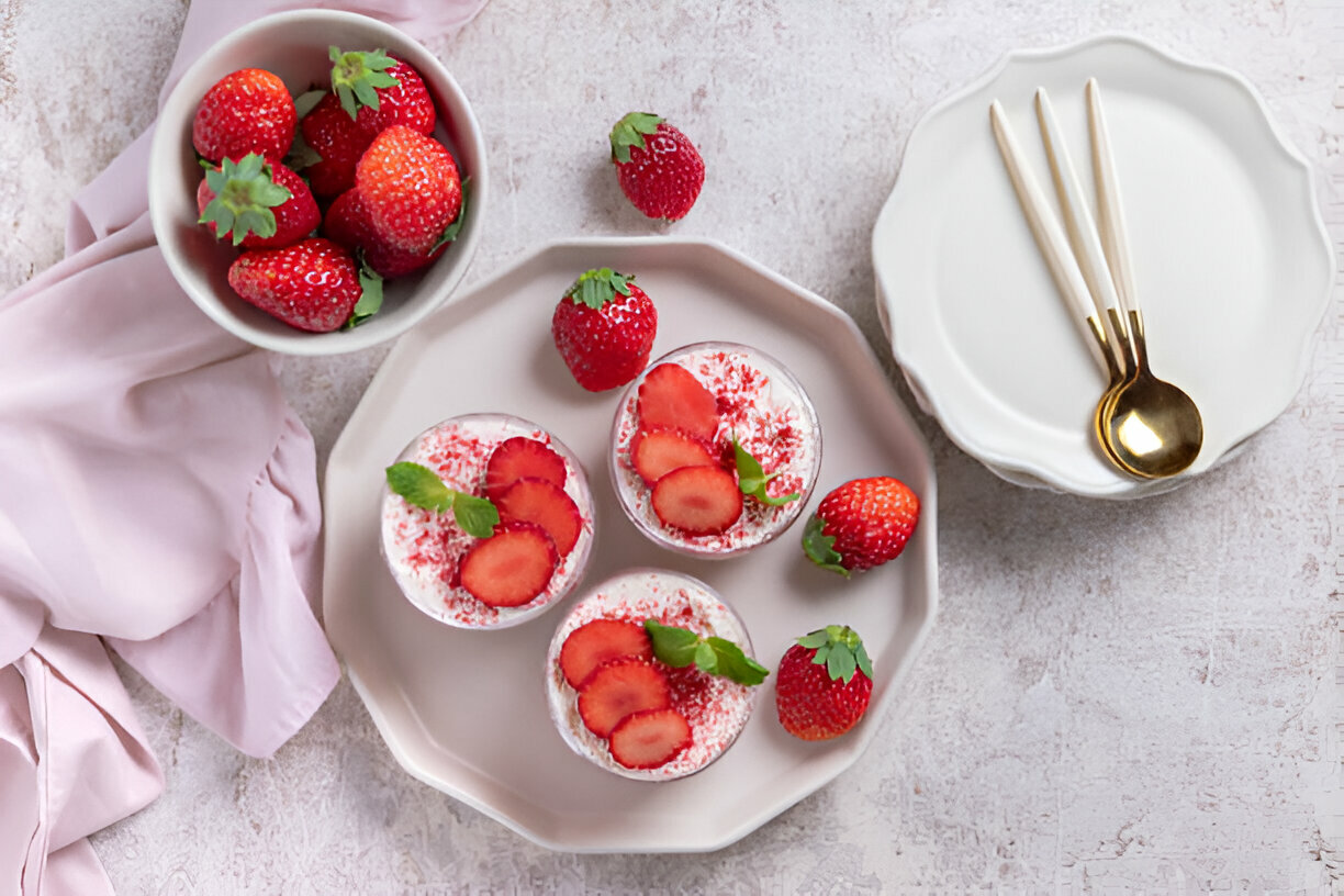 Berry Tiramisu Trifle