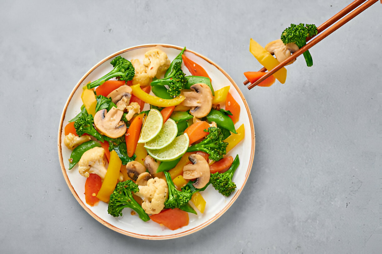 Broccoli and Mushroom Stir Fry