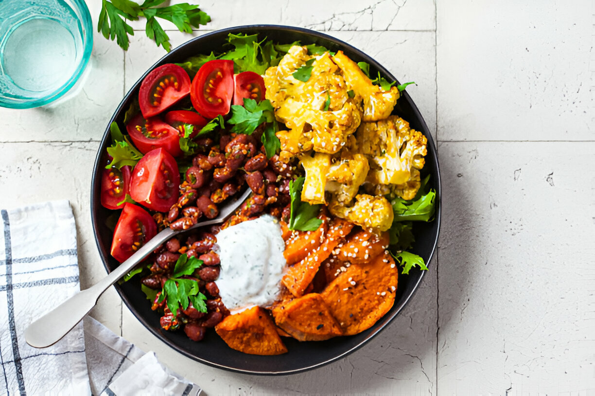 Cauliflower Shawarma Bowls