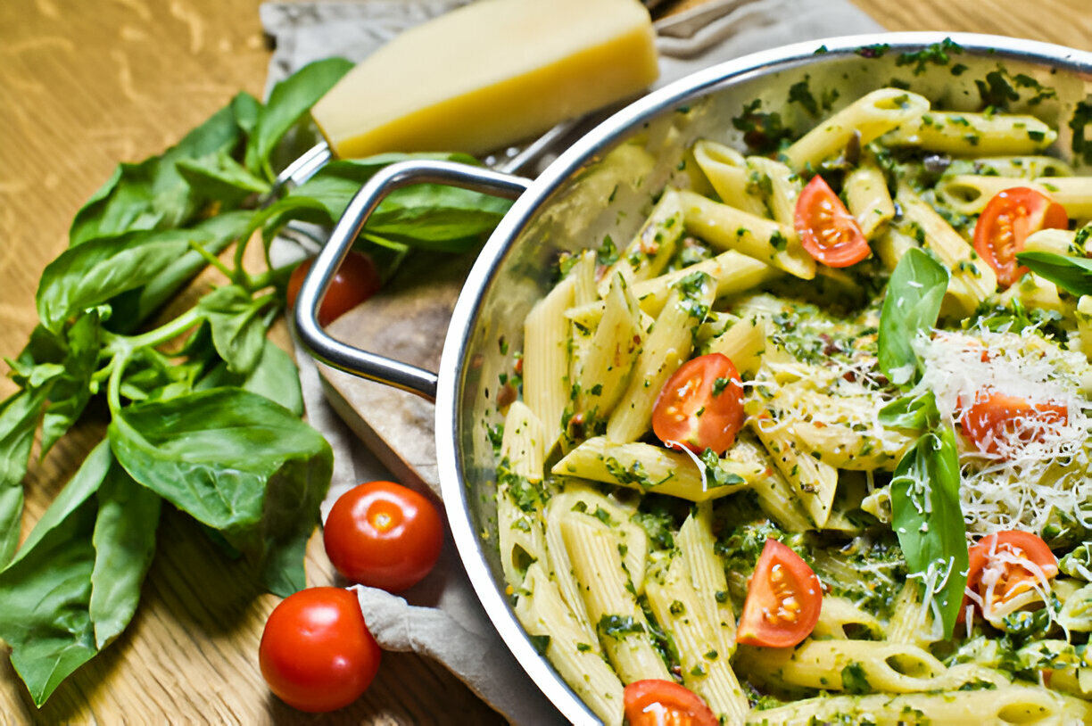 Easy One-Pot Pasta Primavera for a Healthy Vegetarian Dinner