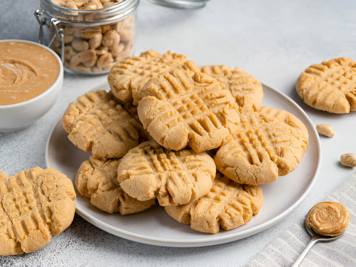 Gourmet Thick Peanut Butter Cookies