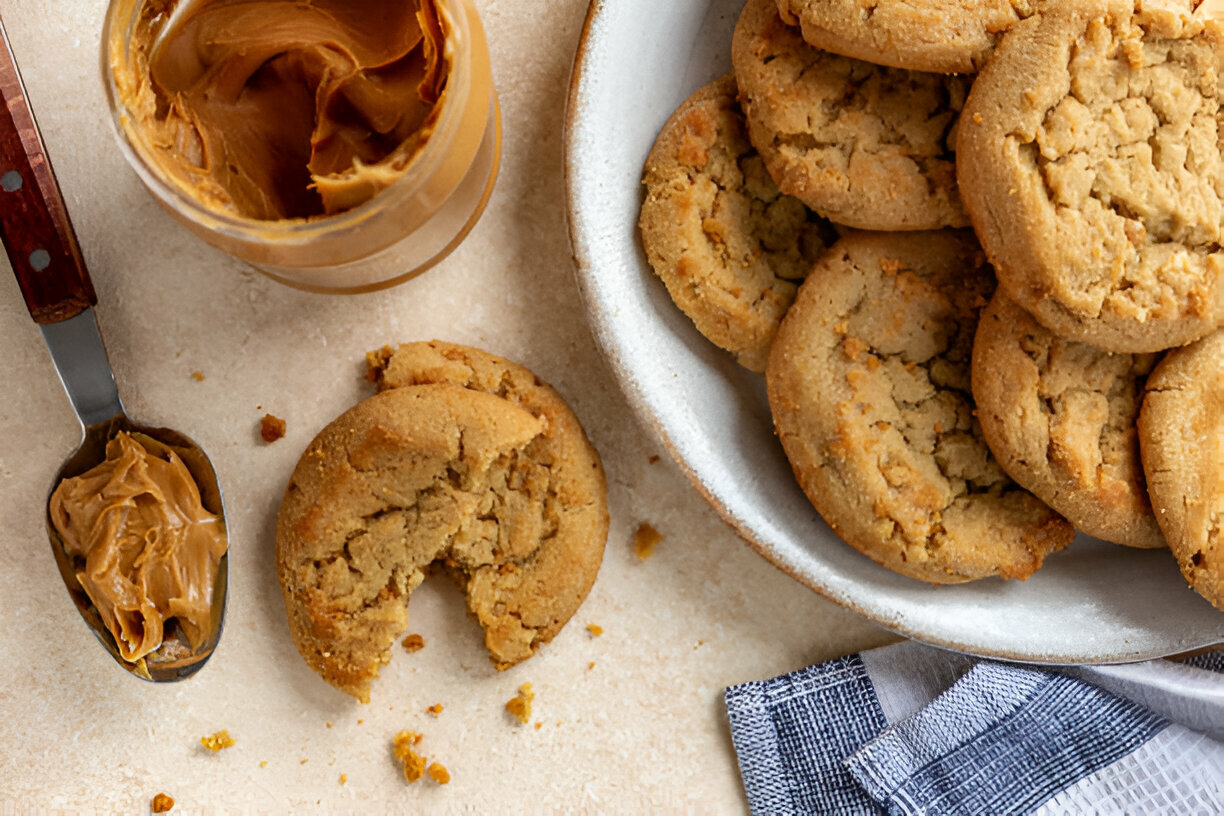 Gourmet Thick Peanut Butter Cookies