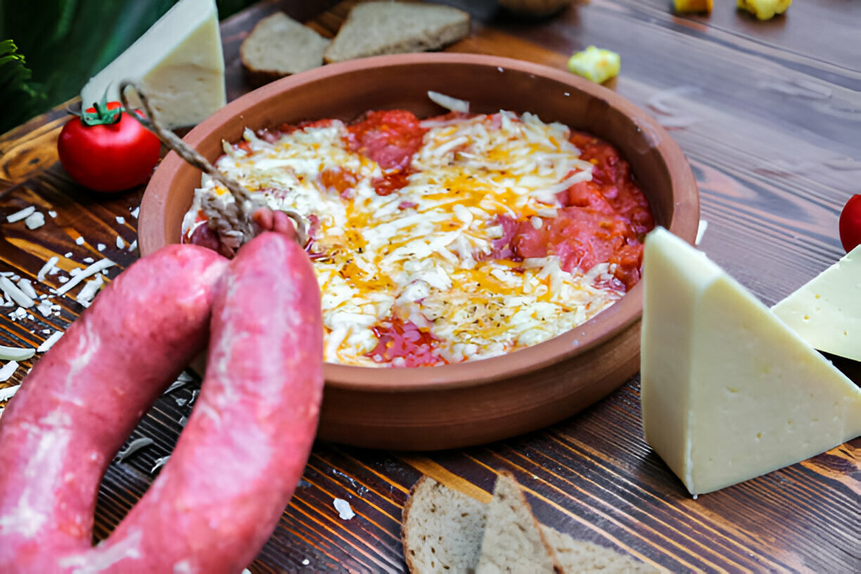 Hot Sausage Cheese Dip