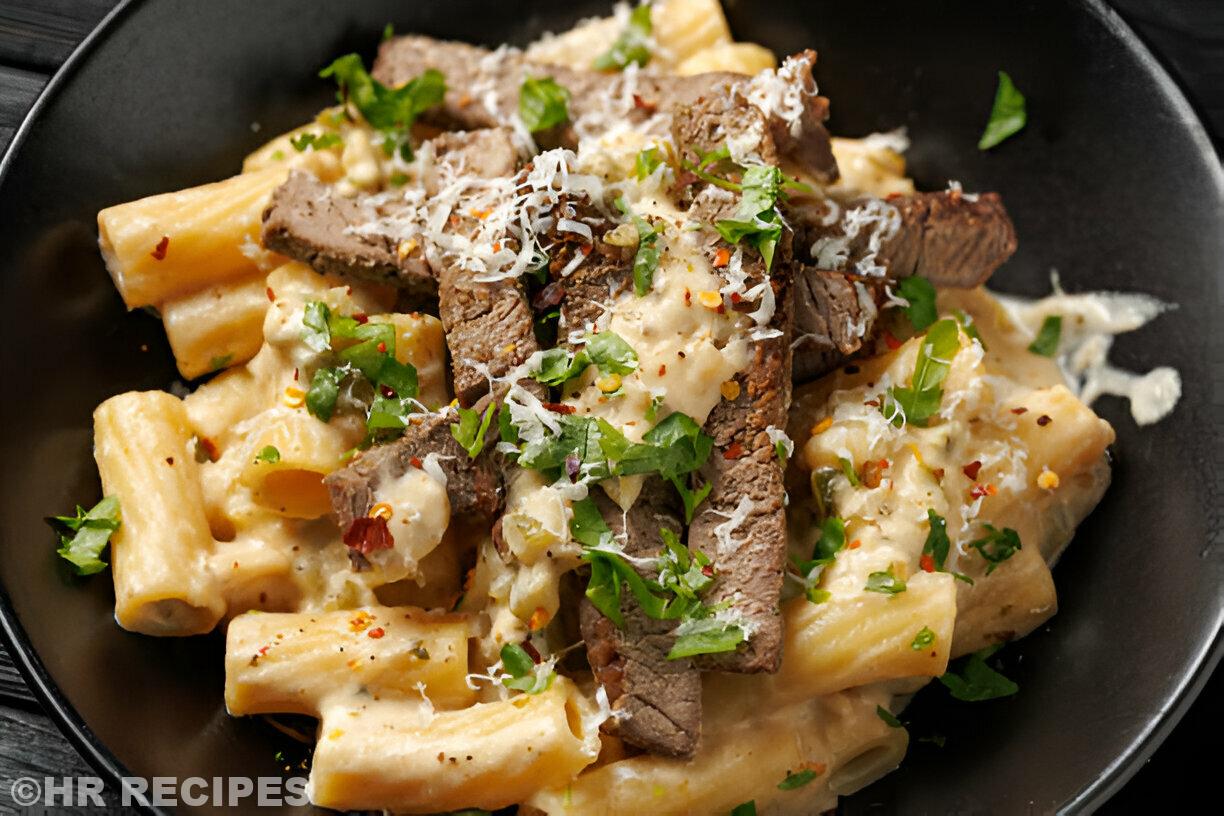 Low Carb Philly Cheesesteak Casserole