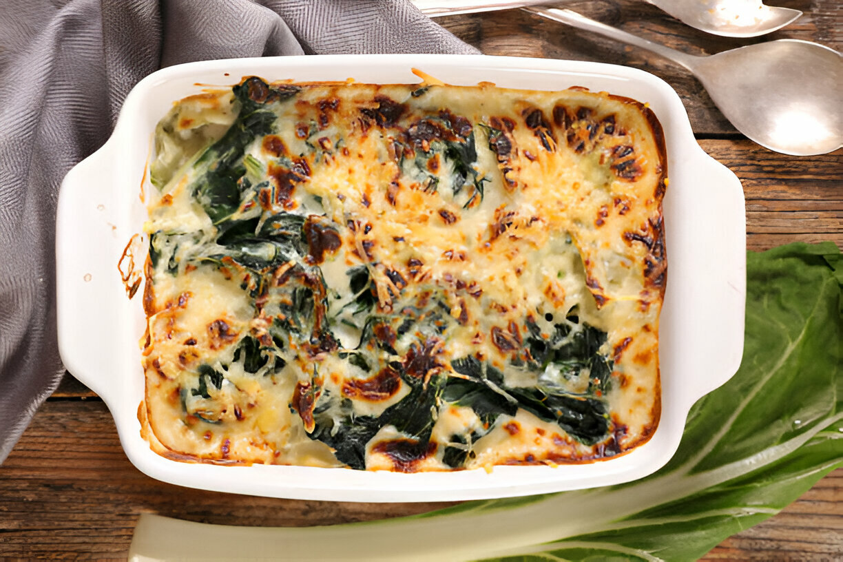 Mushroom And Spinach Lasagna Recipe - MushroomSalus