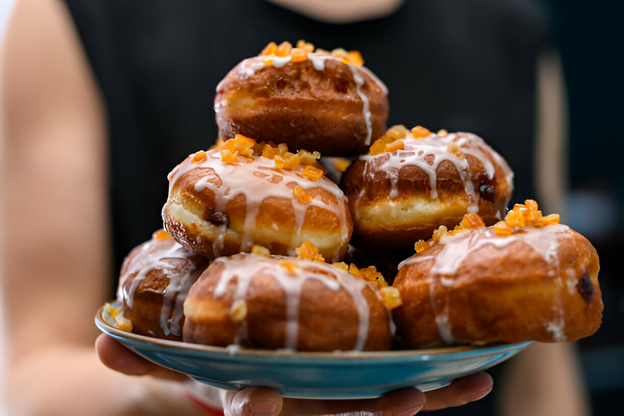 Polish Baked Paczki (Donuts)