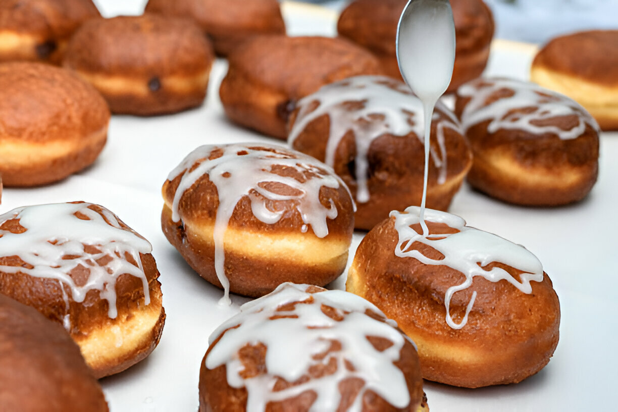Polish Baked Paczki (Donuts)
