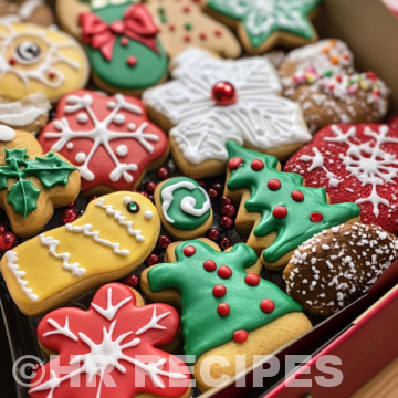 2025 Christmas Cookie Box taken with iphone 15 pro max --iw 2 --ar 4:5 --v 6.1 --raw