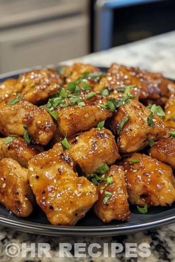 3 Ingredient Honey Garlic Chicken taken with iphone 15 pro max --iw 2 --ar 4:5 --v 6.1 --raw