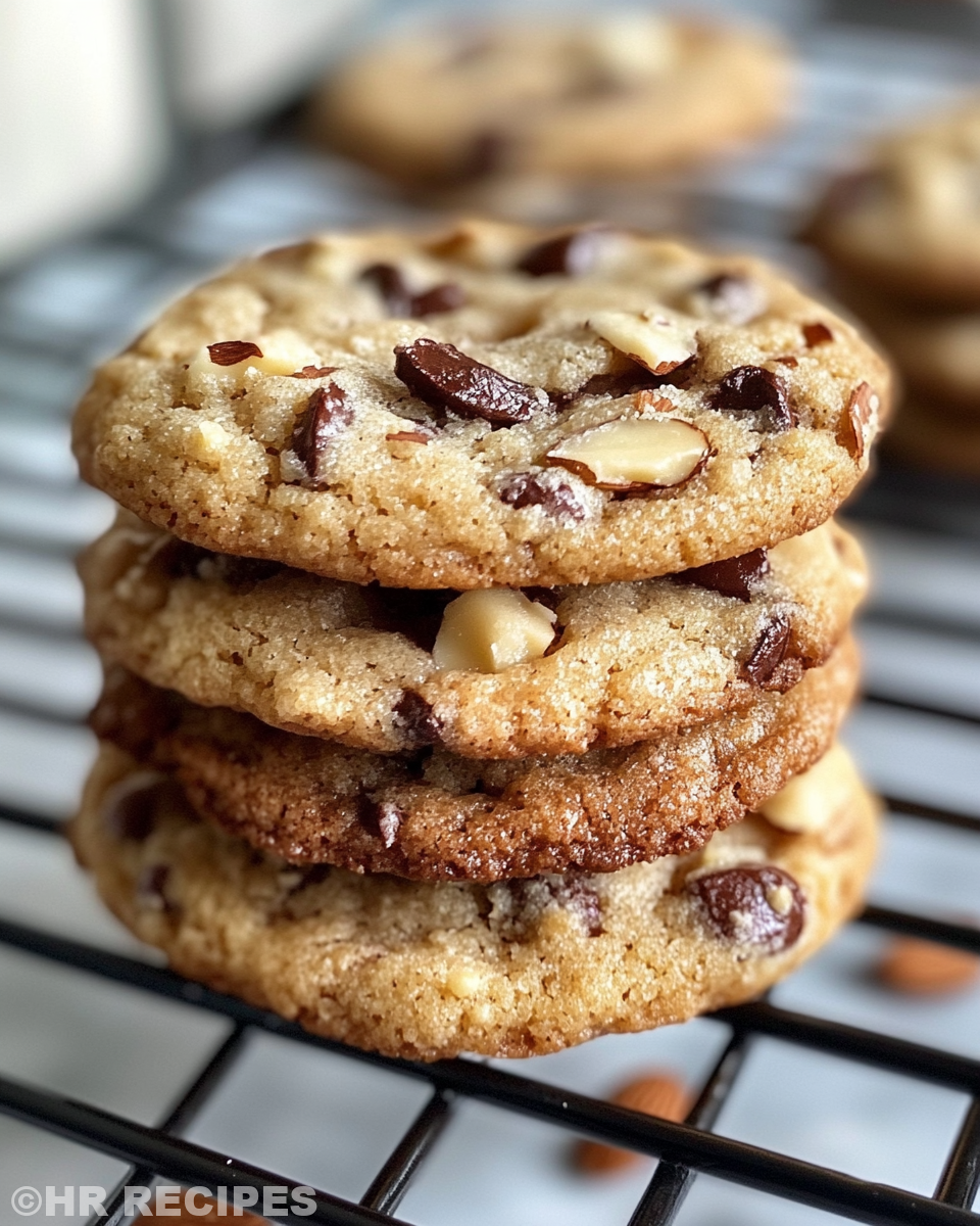 Plated Cherry Almond Amish Sugar Cookies ready to serve