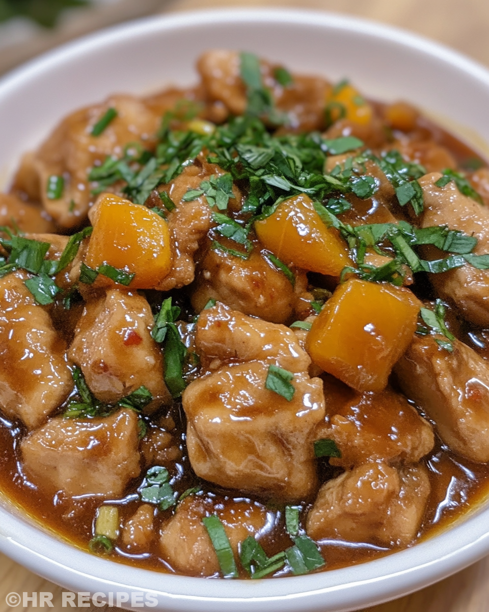 Pressure cooker apricot chicken skewers with yogurt marinade steaming