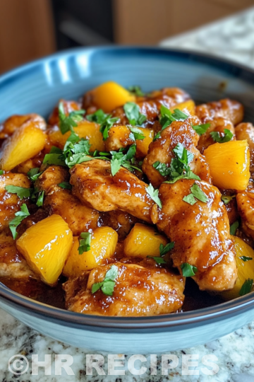 Asian Mango Chicken taken with iphone 15 pro max --iw 2 --ar 4:5 --v 6.1 --raw
