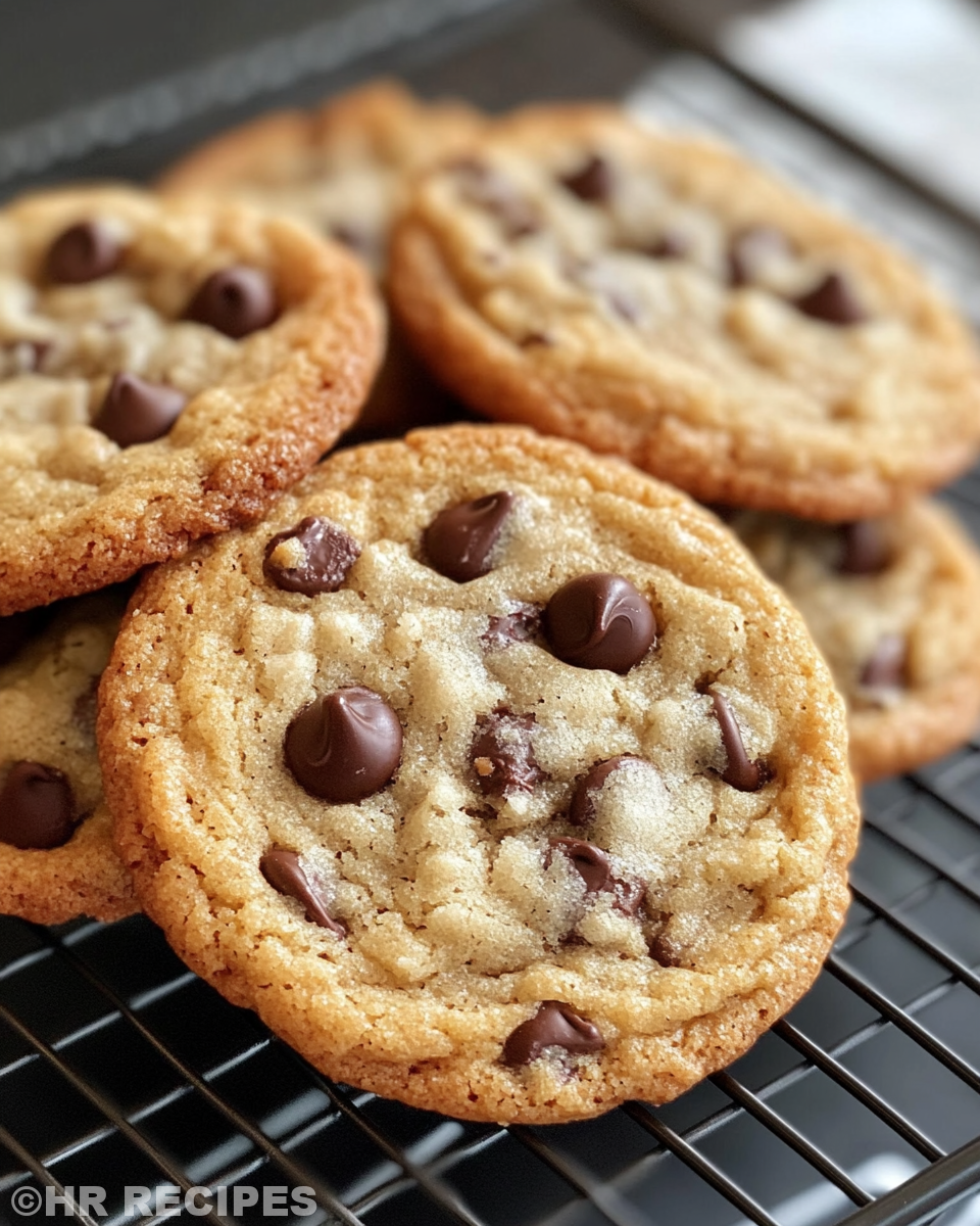 Ingredients and dough preparation for bakery-style chocolate chip cookies