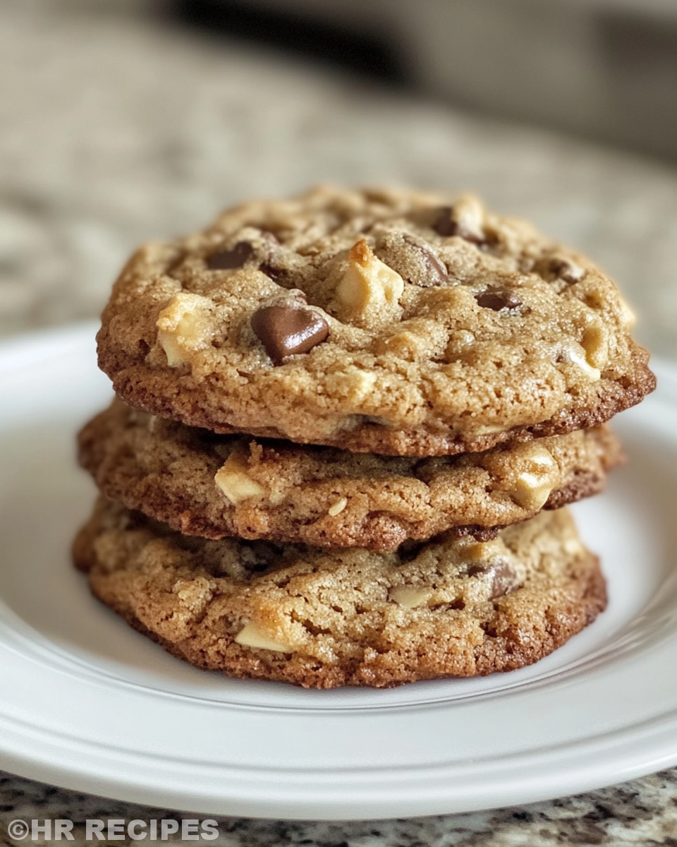 Ingredients for banana bread cookies including bananas, chocolate chips and flour