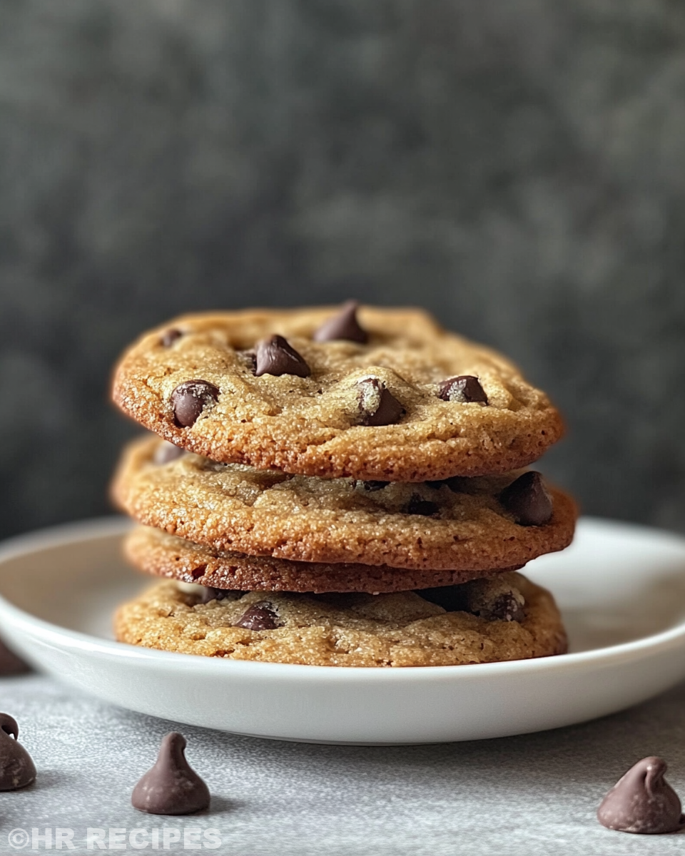 Chocolate chip cookie ingredients mixing in bowl
