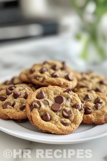 Best Chocolate Chip Cookies taken with iphone 15 pro max --iw 2 --ar 4:5 --v 6.1 --raw