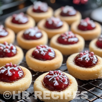 Best Christmas Thumbprint Cookies taken with iphone 15 pro max --iw 2 --ar 4:5 --v 6.1 --raw