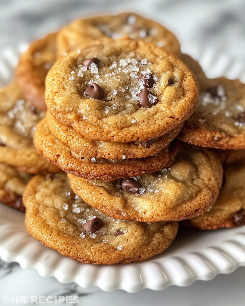 Ingredients for butterscotch chocolate chip cookies laid out neatly