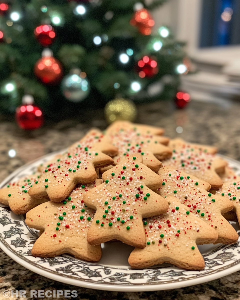 Ingredients for kitchen sink Christmas cookies on a kitchen counter