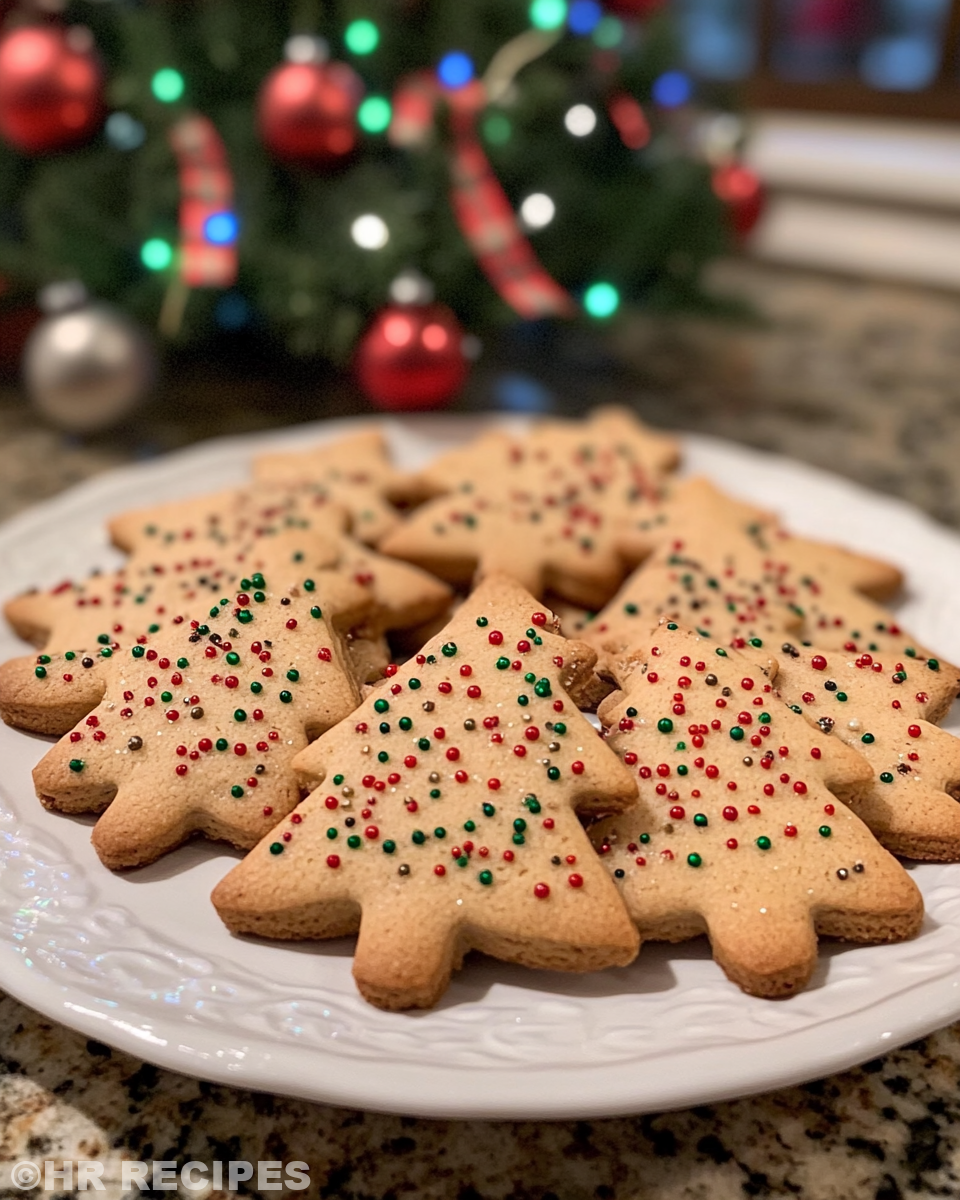 Step-by-step process of mixing kitchen sink Christmas cookie dough