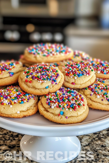 Birthday Cake Cookies taken with iphone 15 pro max --iw 2 --ar 4:5 --v 6.1 --raw