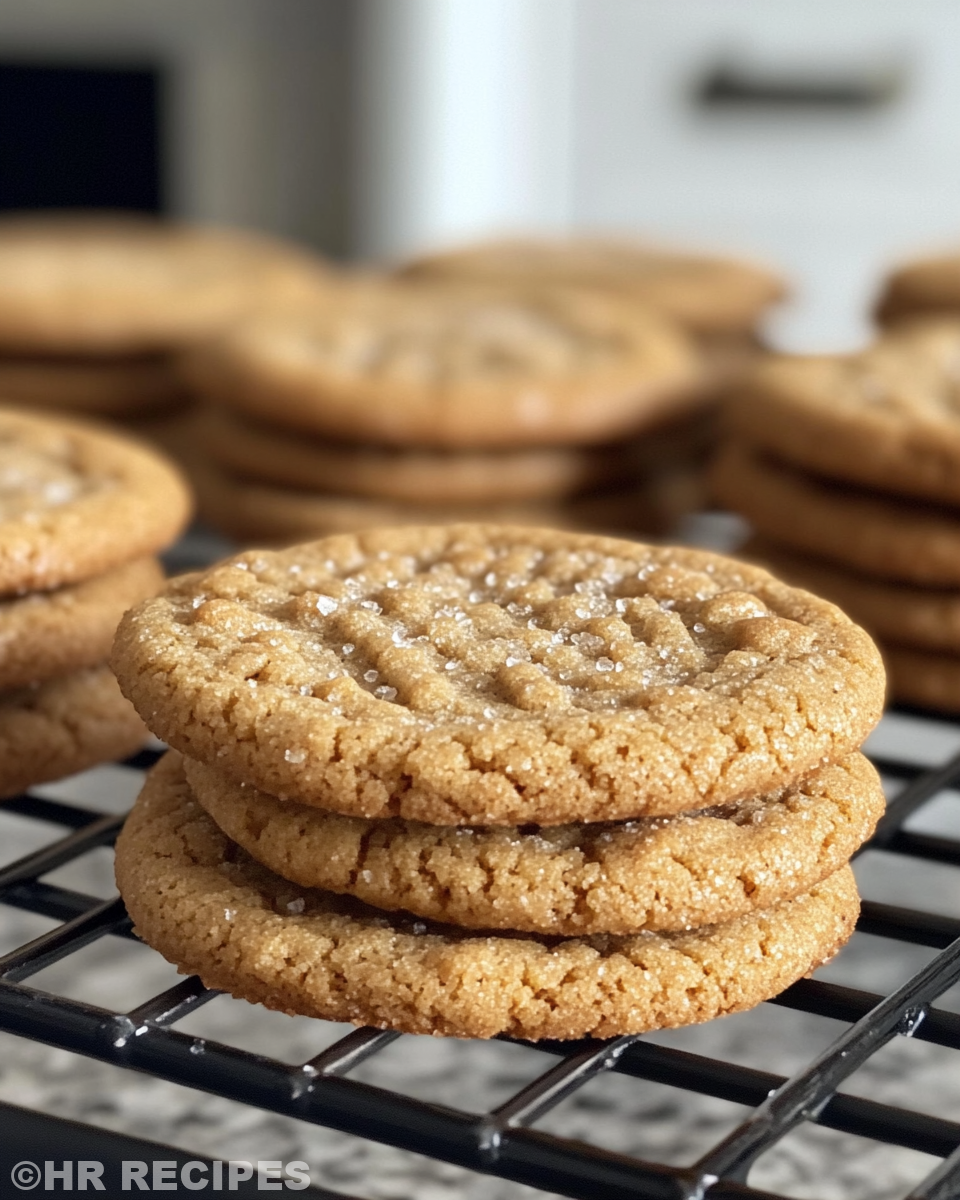 Biscoff cookie butter cookies served on plate looking soft and delicious