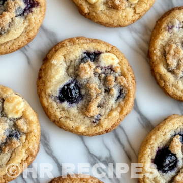 Blueberry Muffin Cookies With Streusel Topping A Bakery Worthy Treat taken with iphone 15 pro max --iw 2 --ar 4:5 --v 6.1 --raw