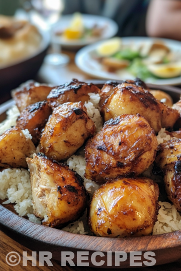 Brazilian Coconut Chicken taken with iphone 15 pro max --iw 2 --ar 4:5 --v 6.1 --raw