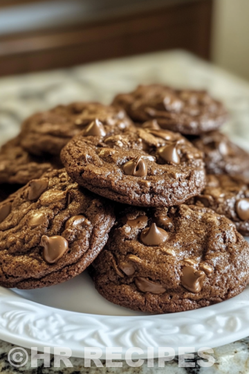 Brownie Cookies taken with iphone 15 pro max --iw 2 --ar 4:5 --v 6.1 --raw