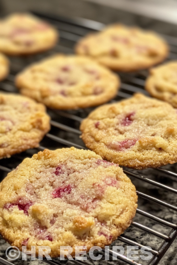 Buttery Raspberry Crumble Cookies Jam Filling taken with iphone 15 pro max --iw 2 --ar 4:5 --v 6.1 --raw