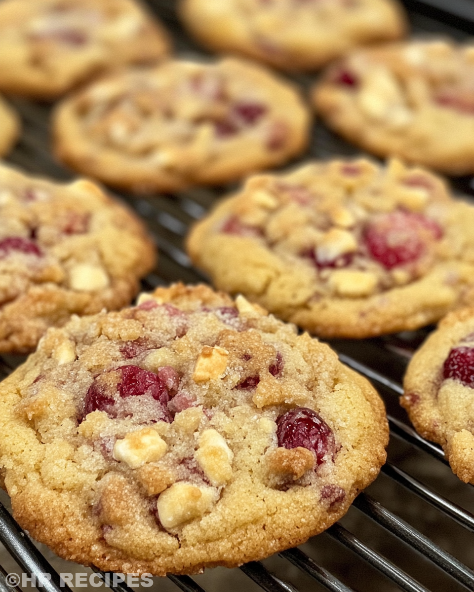 Ingredients for raspberry crumble cookies laid out for baking