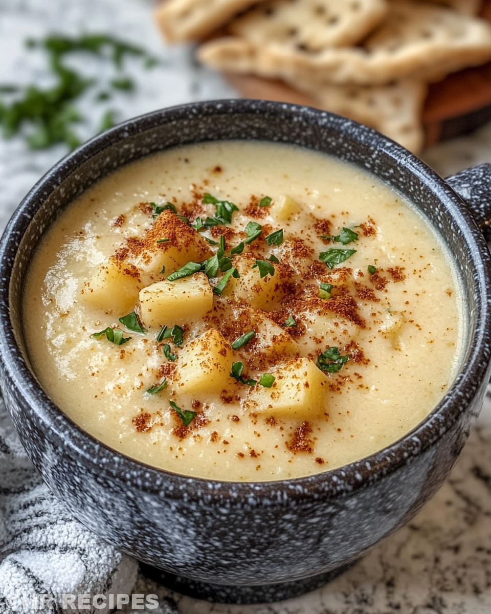 Diced vegetables and sausage browning in pan for Cajun potato soup