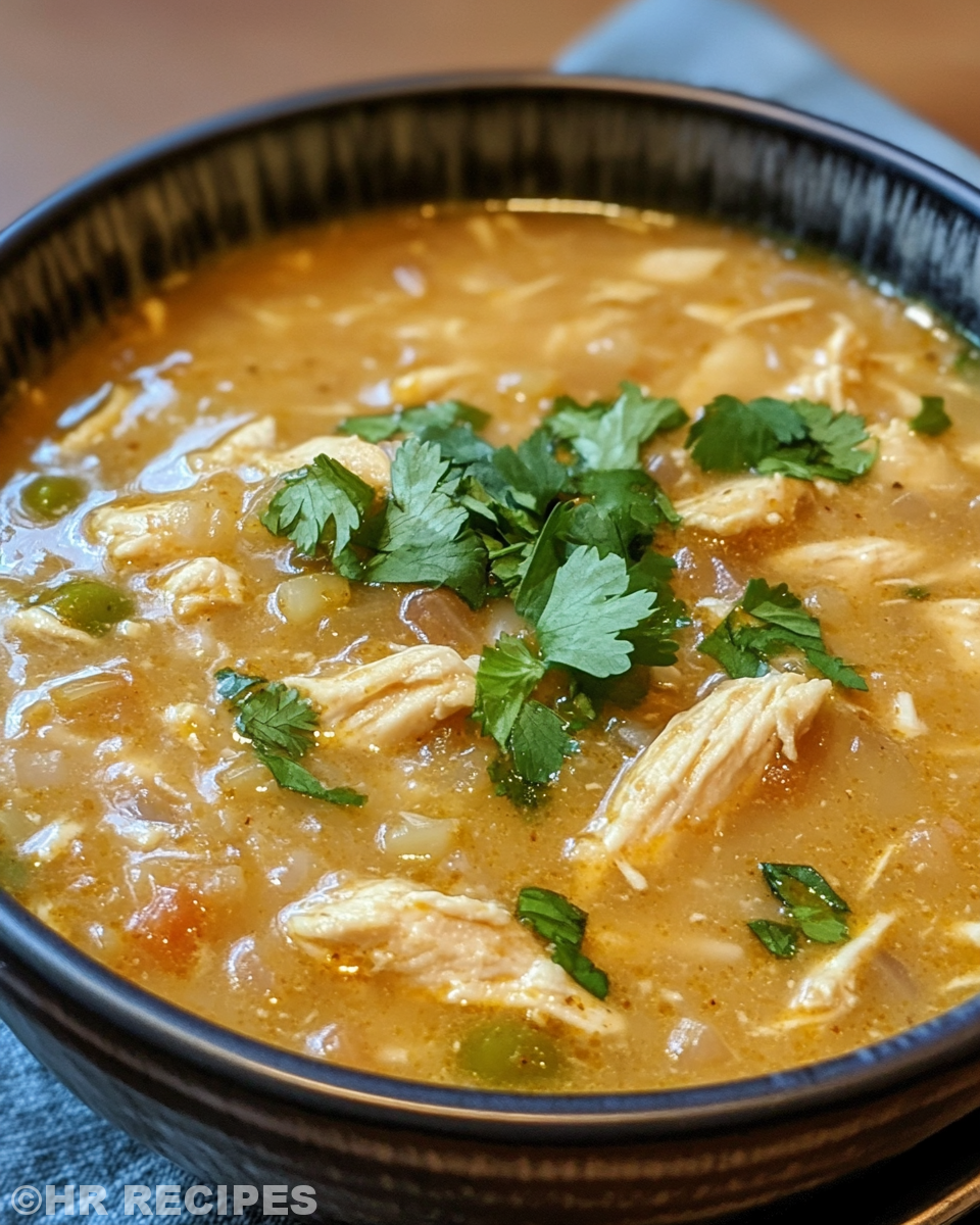 Pressure cooker steaming with Cajun white chicken chili cooking inside