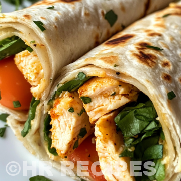 Cheesy Garlic Chicken Wraps taken with iphone 15 pro max --iw 2 --ar 4:5 --v 6.1 --raw