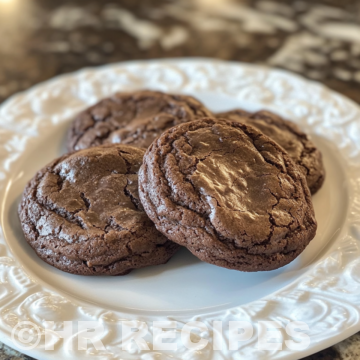 Chewy Chocolate Espresso Cookies taken with iphone 15 pro max --iw 2 --ar 4:5 --v 6.1 --raw