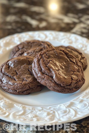 Chewy Chocolate Espresso Cookies taken with iphone 15 pro max --iw 2 --ar 4:5 --v 6.1 --raw