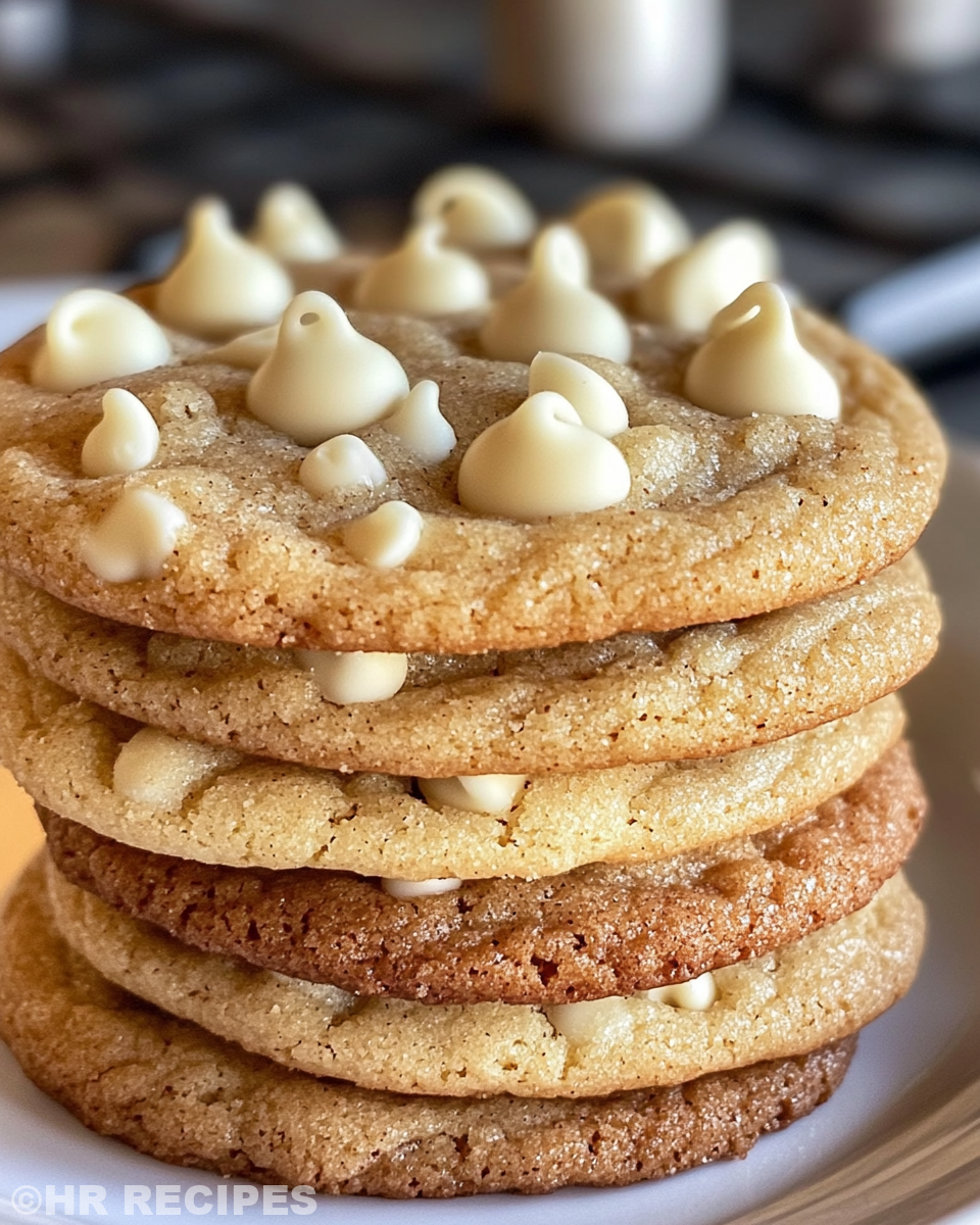 Ingredients for chewy maple cinnamon cookies including butter, sugar and cinnamon