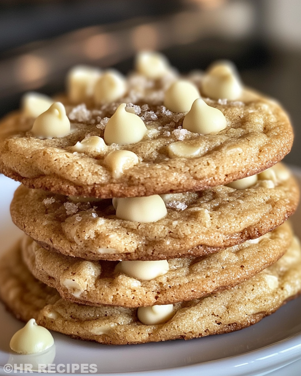 Plated chewy maple cinnamon cookies ready to enjoy