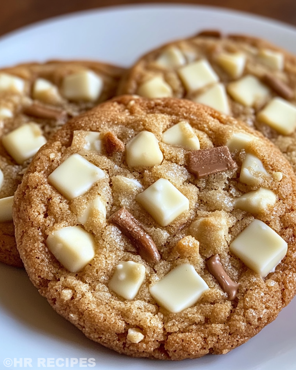 Freshly baked chewy maple cinnamon cookies for serving