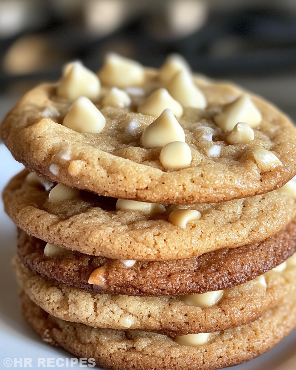 Chewy maple cinnamon cookies fresh out of the cooker