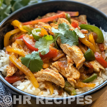 Chicken Fajita Rice Bowls taken with iphone 15 pro max --iw 2 --ar 4:5 --v 6.1 --raw