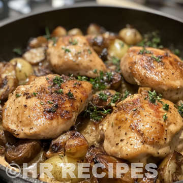 Chicken Normandy Recipe taken with iphone 15 pro max --iw 2 --ar 4:5 --v 6.1 --raw