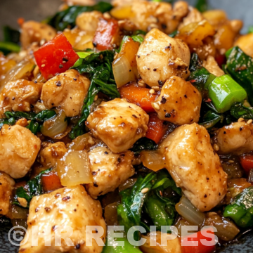 Chicken Stir Fry taken with iphone 15 pro max --iw 2 --ar 4:5 --v 6.1 --raw