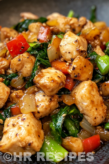 Chicken Stir Fry taken with iphone 15 pro max --iw 2 --ar 4:5 --v 6.1 --raw