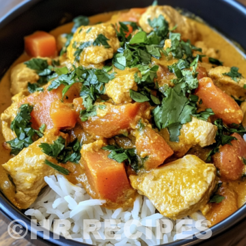 Chicken Sweet Potato Curry taken with iphone 15 pro max --iw 2 --ar 4:5 --v 6.1 --raw