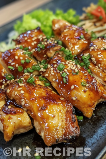 Chicken Teriyaki Grilled Baked taken with iphone 15 pro max --iw 2 --ar 4:5 --v 6.1 --raw