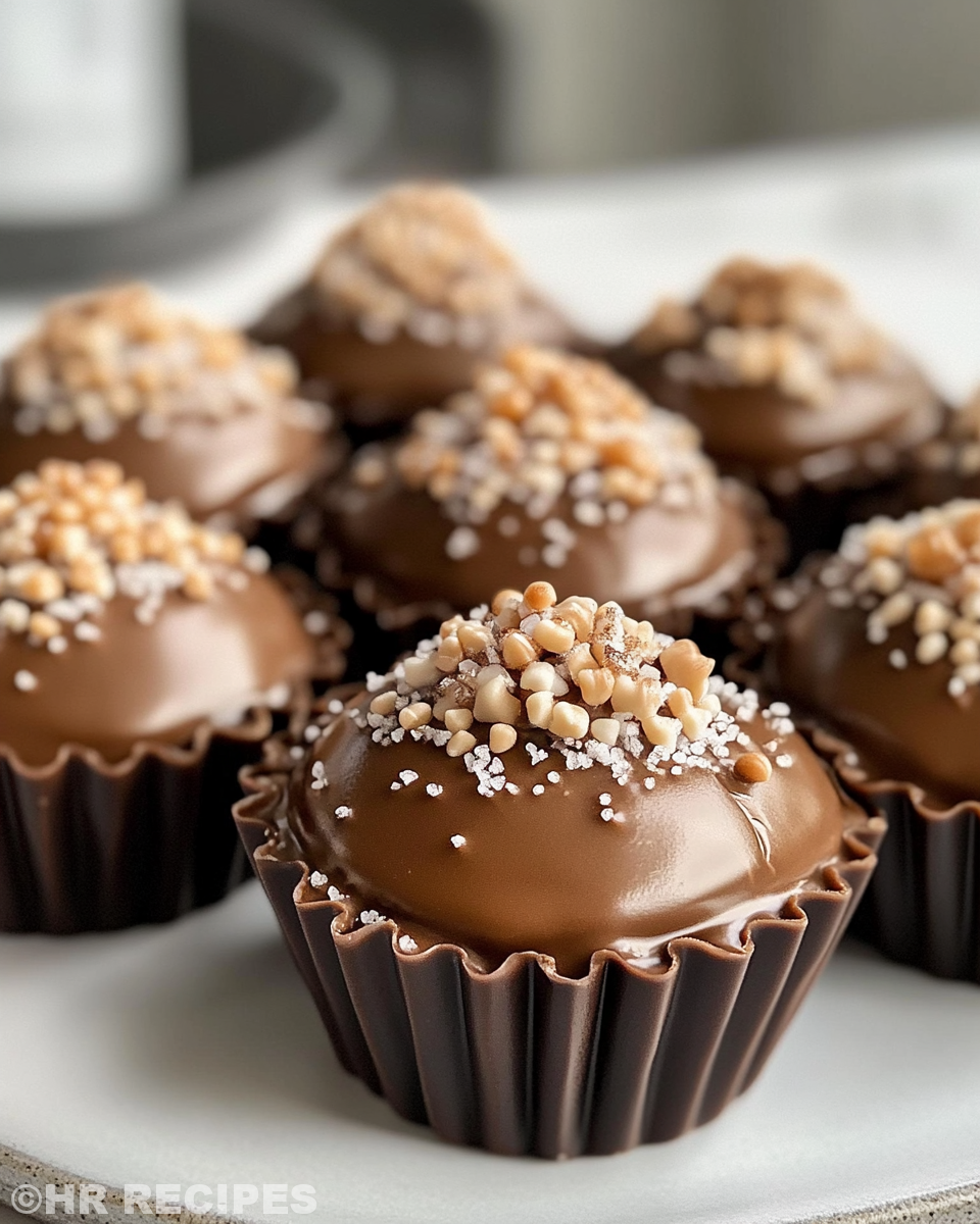 Ingredients including butter, sugar, eggs, and cocoa powder for caramel blossoms